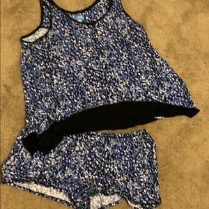 Vera wang 2pc pajamas. Shortie set xl